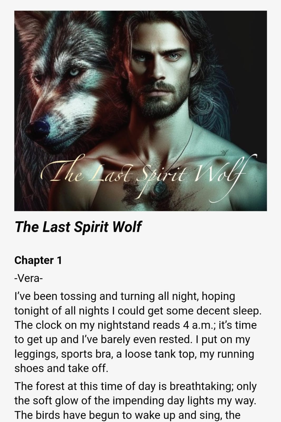 The Last Spirit Wolf by Elena Norwood Novel Full Episode